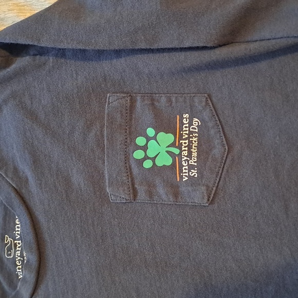 EUC Boys Vineyard Vines St Patrick's Day Long Sleeve Shirt - Picture 4 of 5